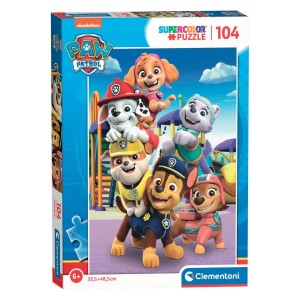 CLEMENTONI ΠΑΙΔΙΚΟ ΠΑΖΛ  SUPER COLOR 104 TEM PAW PATROL