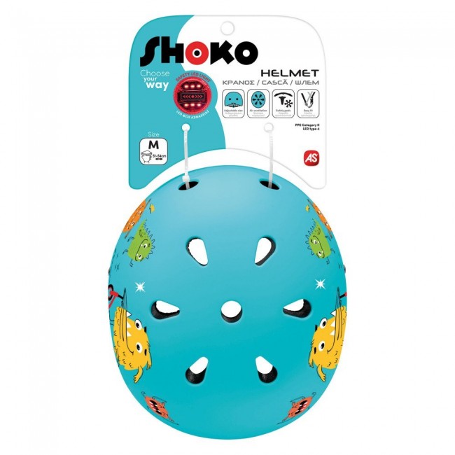 SHOKO ΠΑΙΔΙΚΟ ΚΡΑΝΟΣ ME ΦΩΣ ΜΙΝΤΥ MONSTERS SHOKO ΠΑΙΔΙΚΟ ΚΡΑΝΟΣ ME ΦΩΣ ΜΙΝΤΥ MONSTERS