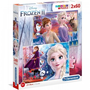 CLEMENTONI ΠΑΖΛ 2X60 FROZEN II