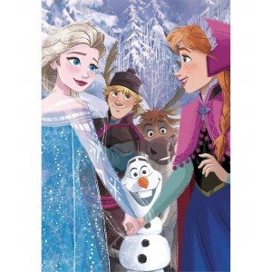 CLEMENTONI ΠΑΙΔΙΚΟ ΠΑΖΛ SUPER COLOR 104 TEM DISNEY FROZEN