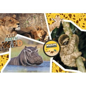 ΠΑΖΛ 104 NATIONAL GEO KIDS-WILDLIFE ADVENTURE