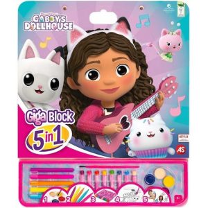 GIGA BLOCK 5 ΣE 1 ΣΕΤ ΖΩΓΡΑΦΙΚΗΣ DREAMWORKS GABBYS DOLLHOUSE GIGA BLOCK 5 ΣE 1 ΣΕΤ ΖΩΓΡΑΦΙΚΗΣ DREAMWORKS GABBYS DOLLHOUSE