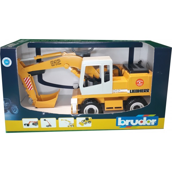 BRUDER ΕΚΣΚΑΦΕΑΣ LIEBHERR ΜΕ ΡΟΔΕΣ