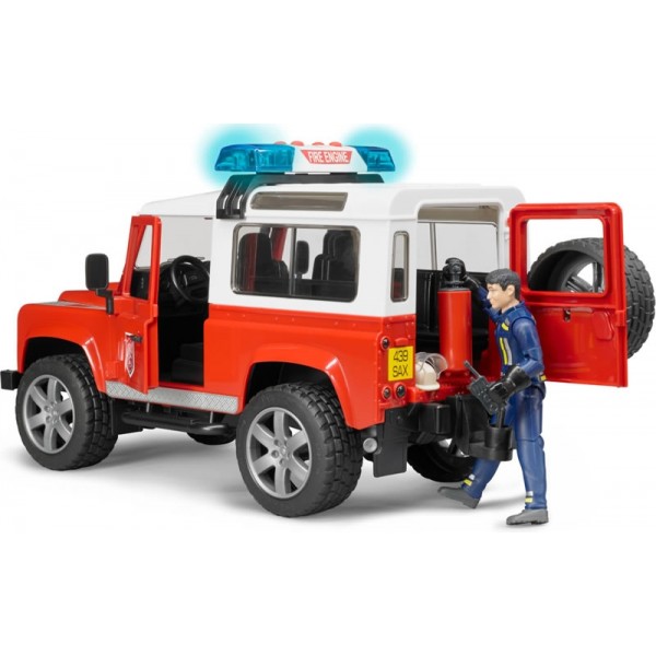 BRUDER ΠΥΡΟΣΒΕΣΤΙΚΟ LAND ROVER ΜΕ ΠΥΡΟΣΒΕΣΤΗ BRUDER ΠΥΡΟΣΒΕΣΤΙΚΟ LAND ROVER ΜΕ ΠΥΡΟΣΒΕΣΤΗ