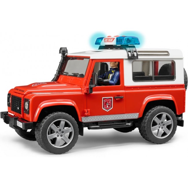 BRUDER ΠΥΡΟΣΒΕΣΤΙΚΟ LAND ROVER ΜΕ ΠΥΡΟΣΒΕΣΤΗ BRUDER ΠΥΡΟΣΒΕΣΤΙΚΟ LAND ROVER ΜΕ ΠΥΡΟΣΒΕΣΤΗ