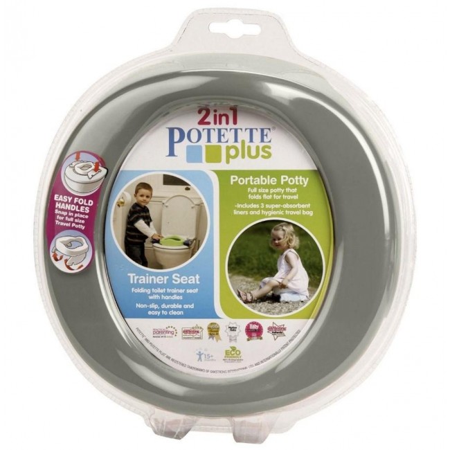 POTETTE PLUS 2 ΣΕ 1 ΓΙΟ ΓΙΟ ΤΑΞΙΔΙΟΥ ΓΚΡΙ POTETTE PLUS 2 ΣΕ 1 ΓΙΟ ΓΙΟ ΤΑΞΙΔΙΟΥ ΓΚΡΙ
