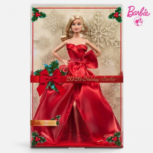 BARBIE ΣΥΛΛΕΚΤΙΚΗ ΚΟΥΚΛΑ HOLIDAY 2026 ΞΑΝΘΙΑ JJX65
