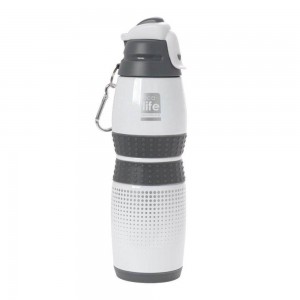 ECOLIFE ΜΕΤΑΛΛΙΚΟ ΜΠΟΥΚΑΛΙ 400ML-VACUUM ΑΣΠΡΟ ECOLIFE ΜΕΤΑΛΛΙΚΟ ΜΠΟΥΚΑΛΙ 400ML-VACUUM ΑΣΠΡΟ