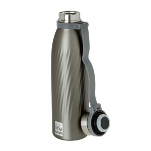 ECO LIFE ΜΕΤΑΛΛΙΚΟ ΜΠΟΥΚΑΛΙ ΘΕΡΜΟΣ 500 ML COOL GREY ECO LIFE ΜΕΤΑΛΛΙΚΟ ΜΠΟΥΚΑΛΙ ΘΕΡΜΟΣ 500 ML COOL GREY