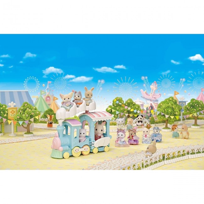 THE SYLVANIAN FAMILIES ΤΡΕΝΟ ΟΥΡΑΝΙΟ ΤΟΞΟ ΜΕ ΣΥΝΝΕΦΑΚΙ THE SYLVANIAN FAMILIES ΤΡΕΝΟ ΟΥΡΑΝΙΟ ΤΟΞΟ ΜΕ ΣΥΝΝΕΦΑΚΙ