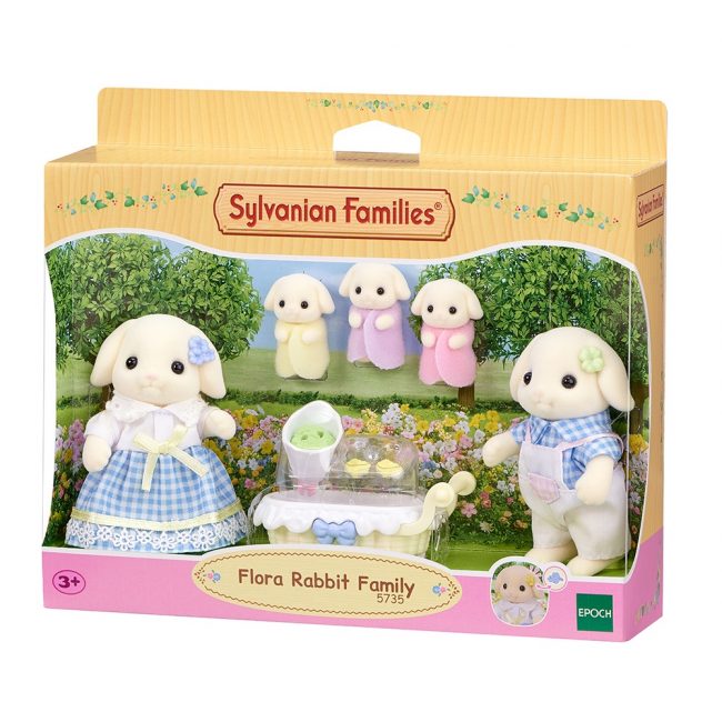 THE SYLVANIAN FAMILIES ΟΙΚΟΓΕΝΕΙΑ FLORA ΚΟΥΝΕΛΑΚΙΑ THE SYLVANIAN FAMILIES ΟΙΚΟΓΕΝΕΙΑ FLORA ΚΟΥΝΕΛΑΚΙΑ