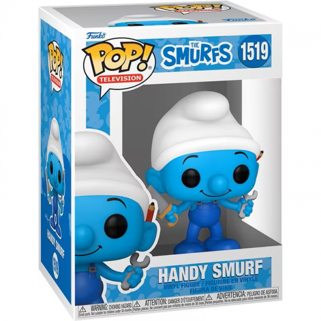 POP FUNKO! TELEVISION: SMURFS HANDY SMURF FIGURE
