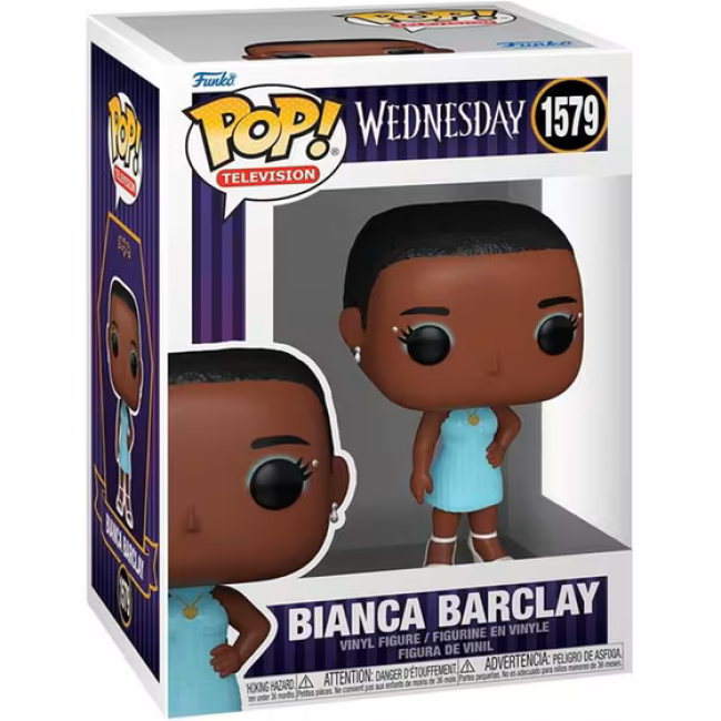 POP FUNKO! TELEVISION: WEDNESDAY BIANCA BARCLAY FIGURE 1579 POP FUNKO! TELEVISION: WEDNESDAY BIANCA BARCLAY FIGURE 1579