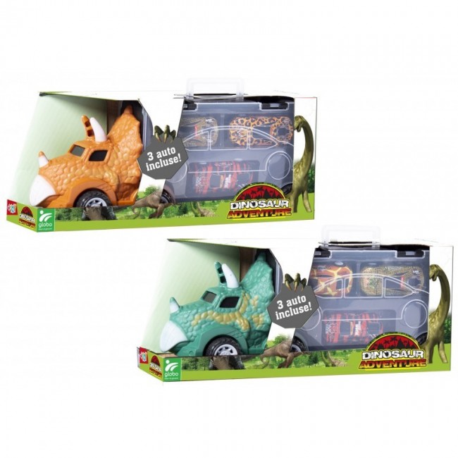 DINOSAUR TRUCK PULLBACK METAL DINOSAUR TRUCK PULLBACK METAL