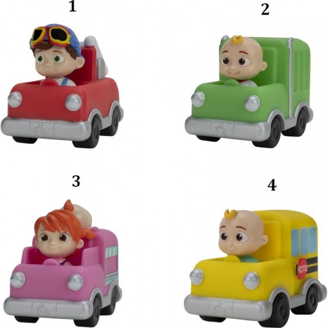 COCOMELON MINI ΟΧΗΜΑΤΑ 6 ΣΧΕΔΙΑ 1ΤΕΜΑΧΙΟ
