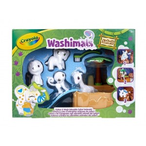 CRAYOLA WASHIMALS SAFARI ΣΕΤ