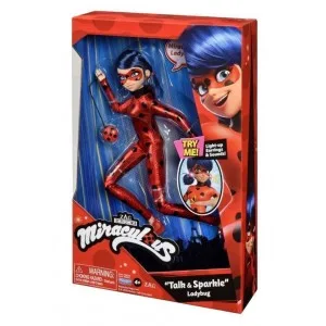 ΚΟΥΚΛΑ MIRACULOUS DELUXE LADYBUG ΜΕ ΗΧΟΥΣ