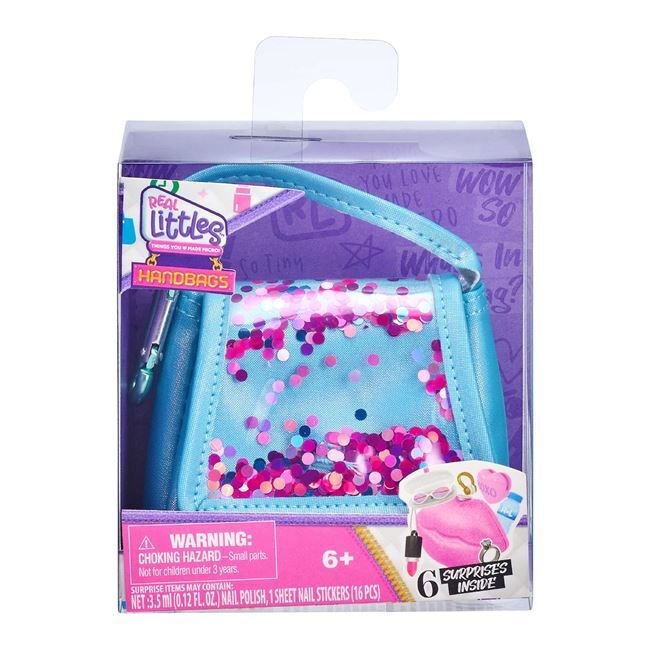 REAL LITTLES HANDBAGS ΜΕ ΕΞΙ ΕΚΠΛΗΞΕΙΣ ΣΕ CDY ΔΙΑΦΟΡΑ ΣΧΕΔΙΑ 1 ΤΕΜΑΧΙΟ REAL LITTLES HANDBAGS ΜΕ ΕΞΙ ΕΚΠΛΗΞΕΙΣ ΣΕ CDY ΔΙΑΦΟΡΑ ΣΧΕΔΙΑ 1 ΤΕΜΑΧΙΟ