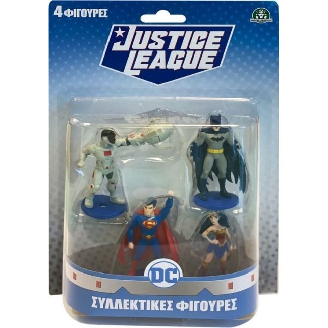 HEROMANIA JUSTICE LEAGUE ΦΙΓΟΥΡΕΣ 4 ΤΕΜΑΧΙΑ