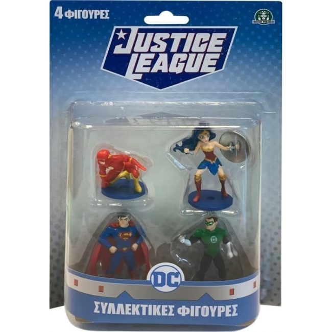 HEROMANIA JUSTICE LEAGUE ΦΙΓΟΥΡΕΣ 4 ΤΕΜΑΧΙΑ