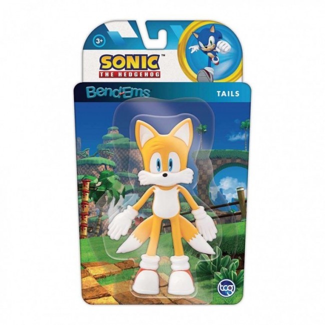 BEND EMS SONIC THE HEDGEHOG ΕΥΚΑΜΠΤΗ ΦΙΓΟΥΡΑ ΔΙΑΦΟΡA ΣΧΕΔΙΑ