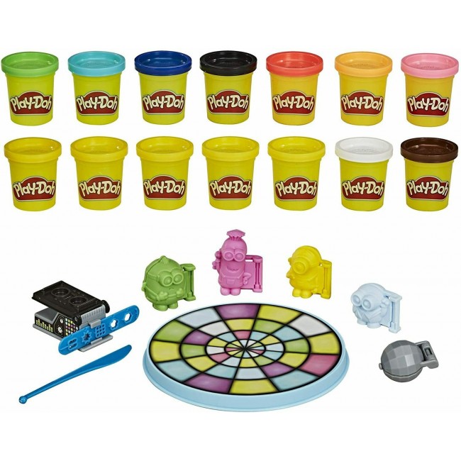 PLAY DOH THE MINIONS DISCO DANCE OFF