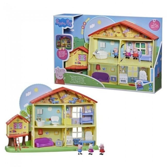 PEPPA PIG  PLAYTIME TO BEDTIME HOUSE