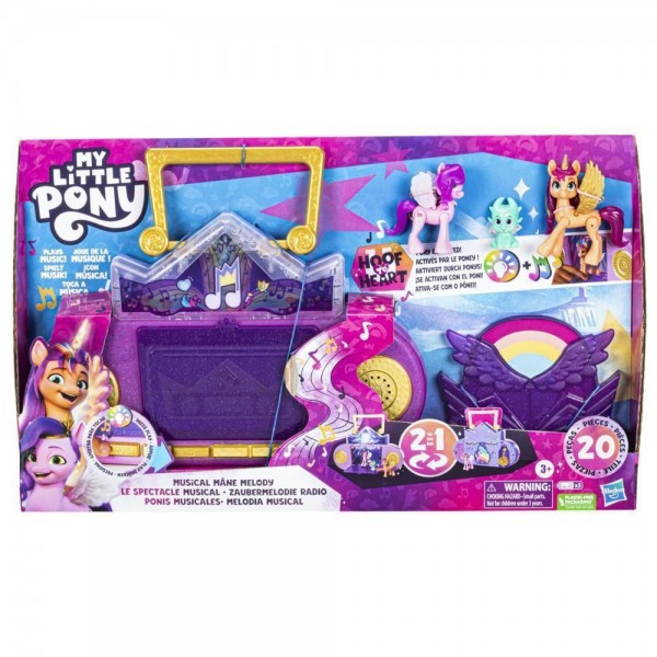 MY LITTLE PONY MUSICAL MANE MELODY ΜΟΥΣΙΚΟ ΡΑΔΙΟΦΩΝΟ