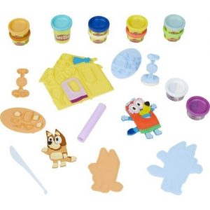PLAY-DOH BLUEY MAKE AND MASH COSTUMES PLAYSET