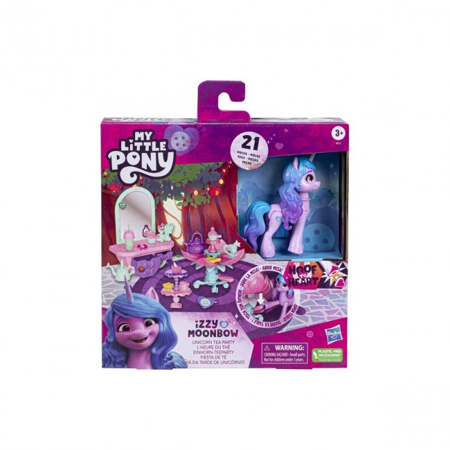 MY LITTLE PONY IZZY MOONBOW UNICORN TEA PARTY MY LITTLE PONY IZZY MOONBOW UNICORN TEA PARTY
