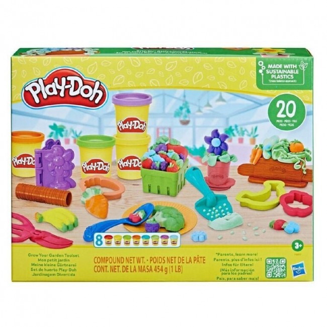 PLAY-DOH ΣΕΤ ΔΗΜΙΟΥΡΓΙΑΣ GROW YOUR GARDEN TOOLSET PLAY-DOH ΣΕΤ ΔΗΜΙΟΥΡΓΙΑΣ GROW YOUR GARDEN TOOLSET