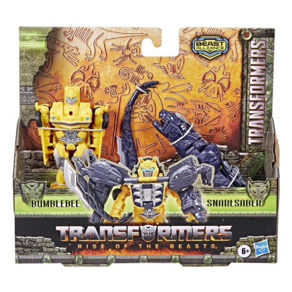 TRANSFORMERS RISE OF THE BEASTS BUMBLEBEE AND SNARLSABER