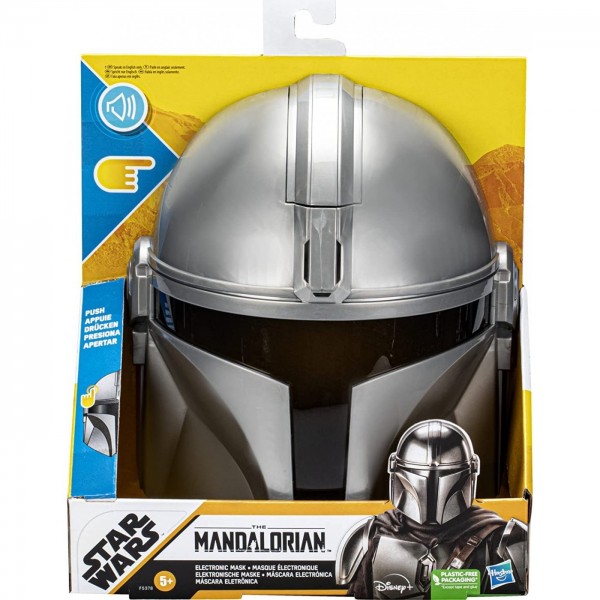 STAR WARS MANDALORIAN FEATURE MASK ΗΛΕΚΤΡΟΝΙΚΗ ΜΑΣΚΑ