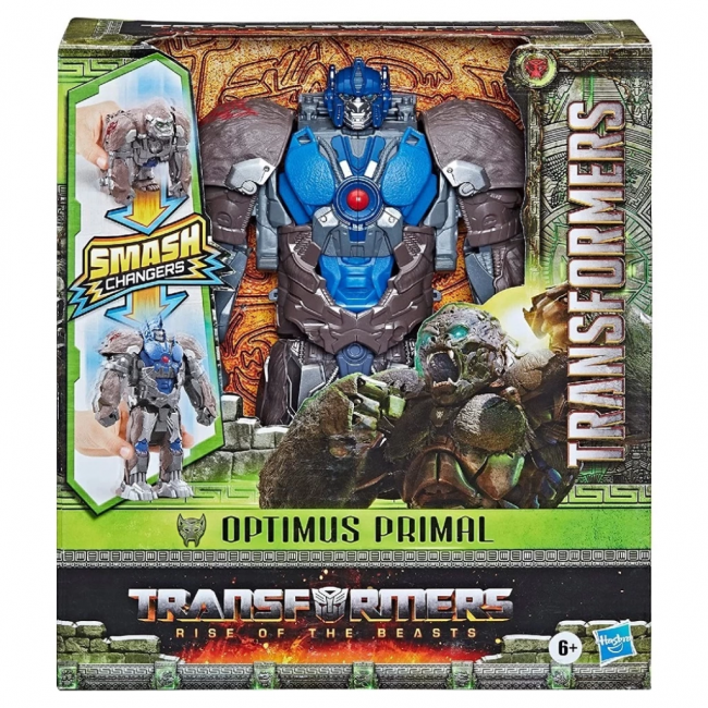 TRANSFORMERS RISE OF THE BEASTS SMASH CHANGERS  OPTIMUS PRIMAL