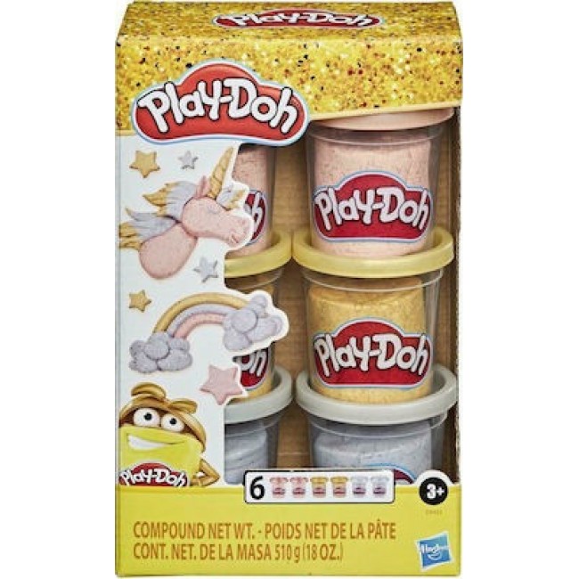 PLAY DOH METALLICS COMPOUND DOLLECTION