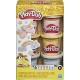 PLAY DOH METALLICS COMPOUND DOLLECTION