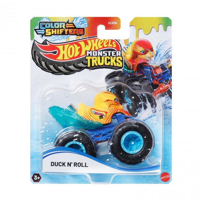 HOT WHEELS ΟΧΗΜΑΤΑ MONSTER COLOR SHIFTERS DUCK N ROLL