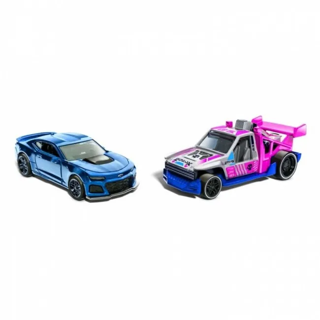 HOT WHEELS ΑΥΤΟΚΙΝΗΤΑΚΙΑ PULL BACK - ΣΕΤ ΤΩΝ 2