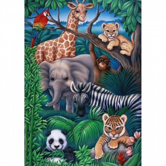 RAVENSBURGER ΠΑΖΛ ΖΩΙΚΟ ΒΑΣΙΛΕΙΟ 35 ΤΕΜΑΧΙΑ RAVENSBURGER ΠΑΖΛ ΖΩΙΚΟ ΒΑΣΙΛΕΙΟ 35 ΤΕΜΑΧΙΑ