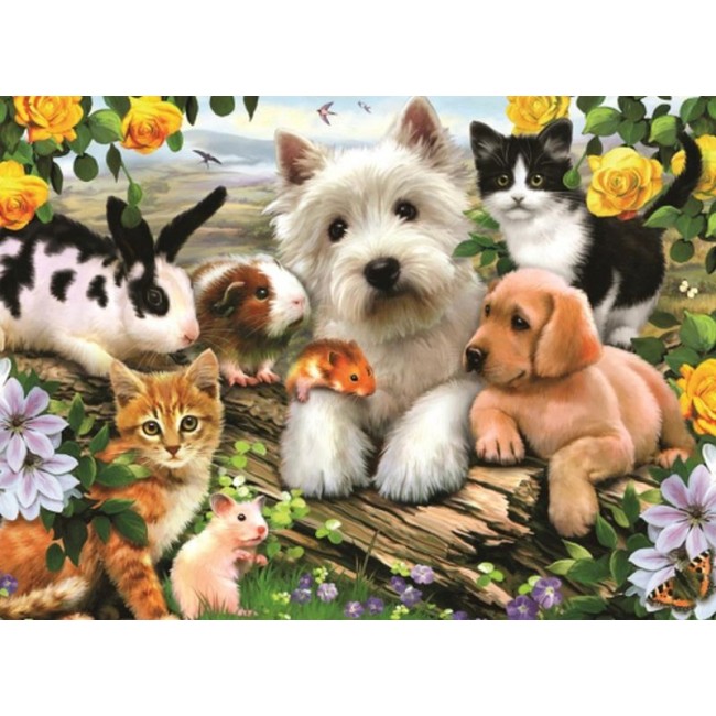 ΠΑΖΛ RAVENSBURGER 300XXL ΤΕΜ. ΧΑΡΟΥΜΕΝΑ ΖΩΑΚΙΑ ΠΑΖΛ RAVENSBURGER 300XXL ΤΕΜ. ΧΑΡΟΥΜΕΝΑ ΖΩΑΚΙΑ
