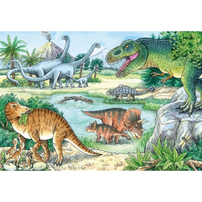 RAVENSBURGER ΠΑΖΛ 2Χ24ΤΕΜ ΔΕΙΝΟΣΑΥΡΟΙ RAVENSBURGER ΠΑΖΛ 2Χ24ΤΕΜ ΔΕΙΝΟΣΑΥΡΟΙ