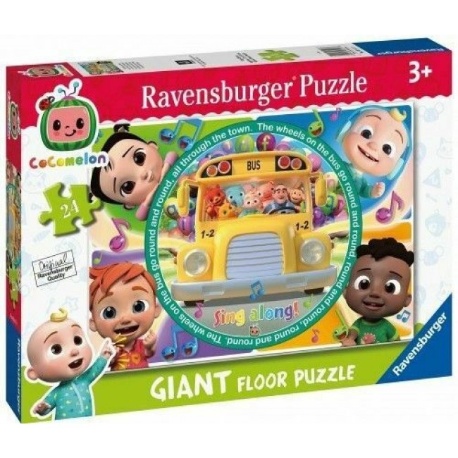 RAVENSBURGER GIANT FLOOR  PUZZLE COCOMELON 24 ΤΕΜ.