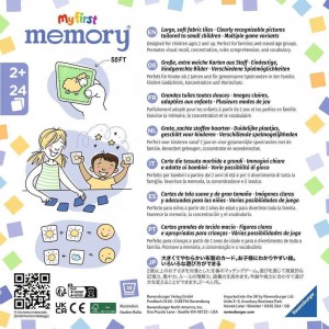 RAVENSBURGER ΚΑΡΤΕΣ ΜΝΗΜΗΣ MY FIRST MEMORY SOFT ΖΩΑΚΙΑ