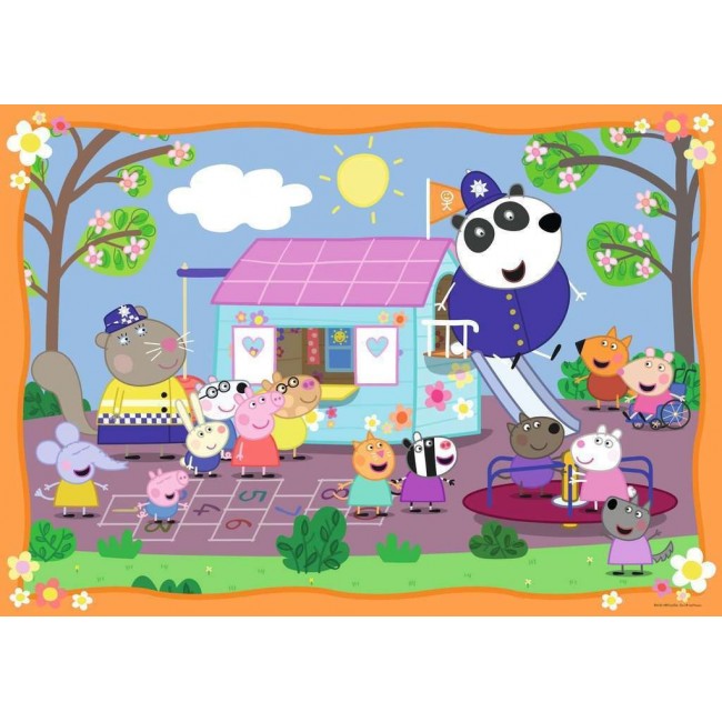 RAVENSBURGER GIANT FLOOR  PUZZLE PEPPA PIG 24 ΤΕΜ