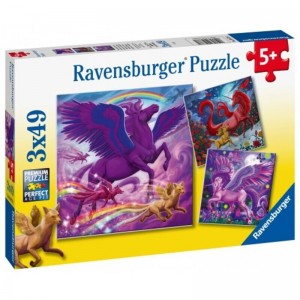 RAVENSBURGER PUZZLE 3Χ49 ΜΟΝΟΚΕΡΟΙ
