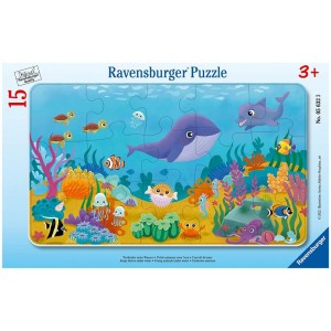 RAVENSBURGER PUZZLE ΚΑΡΤΕΛΑ ΥΠΟΘΑΛΑΣΣΙΑ 15 ΤΕΜ.