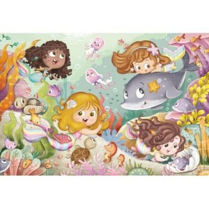 RAVENSBURGER PUZZLE 2X12 ΝΕΡΑΙΔΕΣ ΚΑΙ ΓΟΡΓΟΝΕΣ