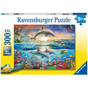 RAVENSBURGER PUZZLE ΔΕΛΦΙΝΙΑ 300XXL