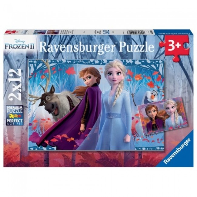 RAVENSBURGER 2 ΠΑΖΛ X12 ΤΕΜΑΧΙΑ FROZEN II RAVENSBURGER 2 ΠΑΖΛ X12 ΤΕΜΑΧΙΑ FROZEN II