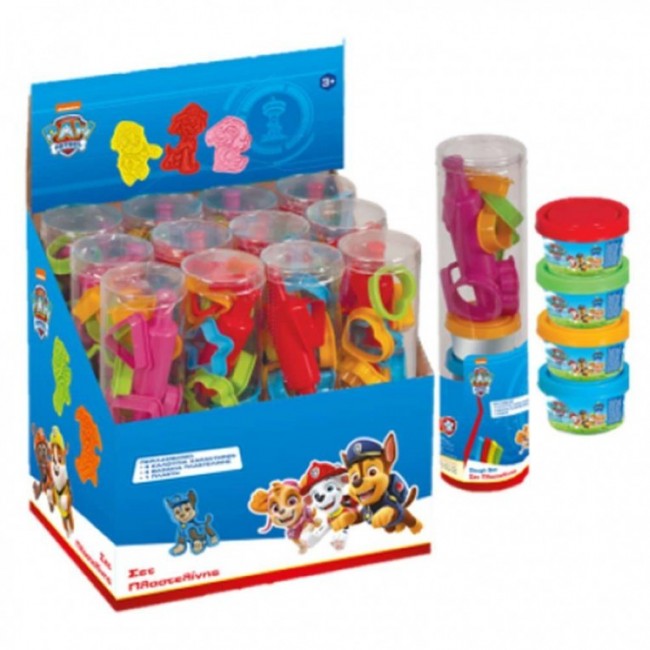 ΠΛΑΣΤΕΛΙΝΗ PAW PATROL ΣΕ ΣΩΛΗΝΑ 4 ΤΕΜ ΜΕ ΚΑΛΟΥΠΙΑ ΠΛΑΣΤΕΛΙΝΗ PAW PATROL ΣΕ ΣΩΛΗΝΑ 4 ΤΕΜ ΜΕ ΚΑΛΟΥΠΙΑ